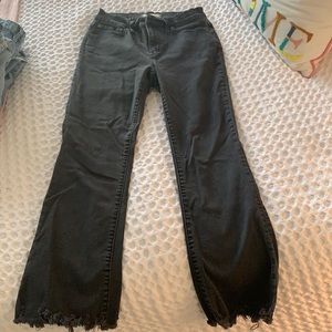 Madewell Demi boot black jeans